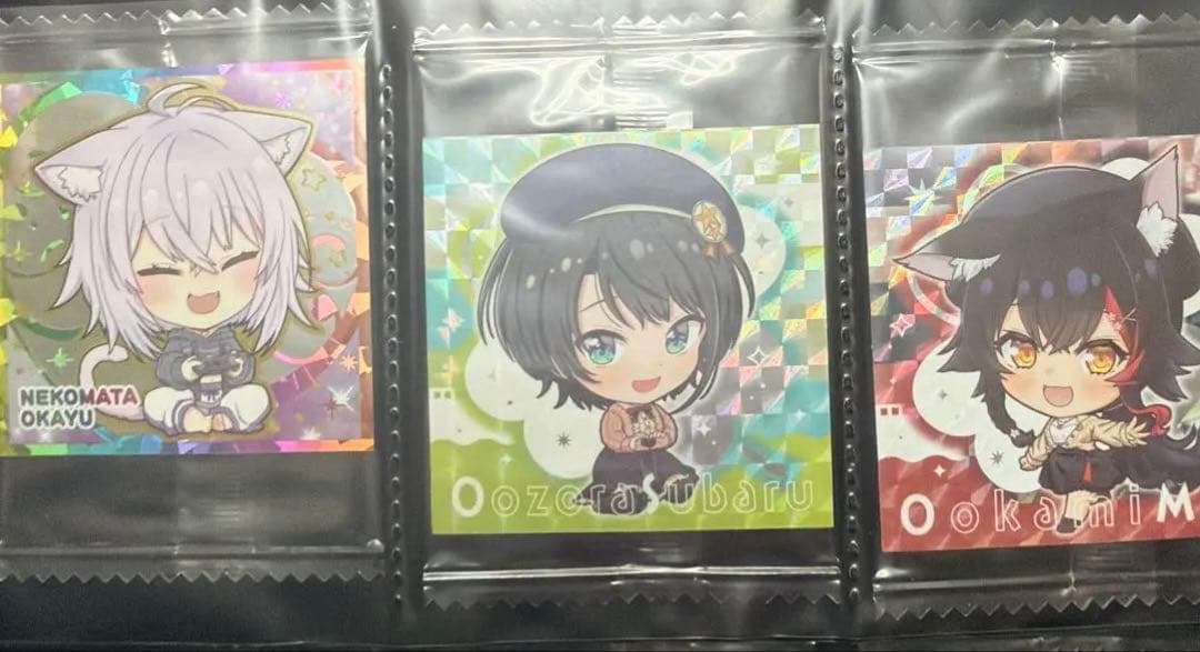 ホロライブ　ホロナツステッカーシール　ホロライブいたじゃがおまけシールまとめ売り