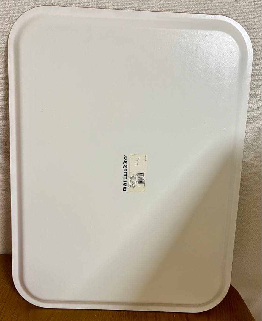 マリメッコ ウニッコ トレイ 43x33 大 レア 黒 お盆 北欧 スウェーデン