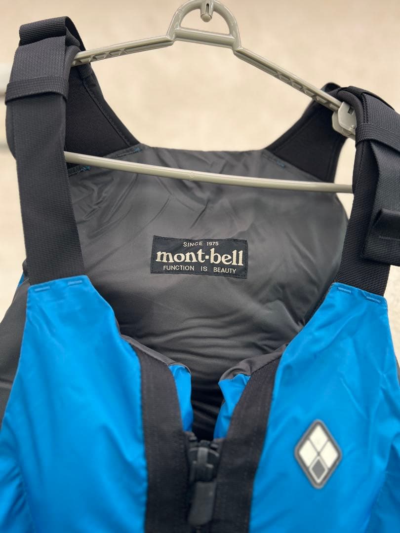 モンベル mont-bell フリーダム ライフジャケット 青