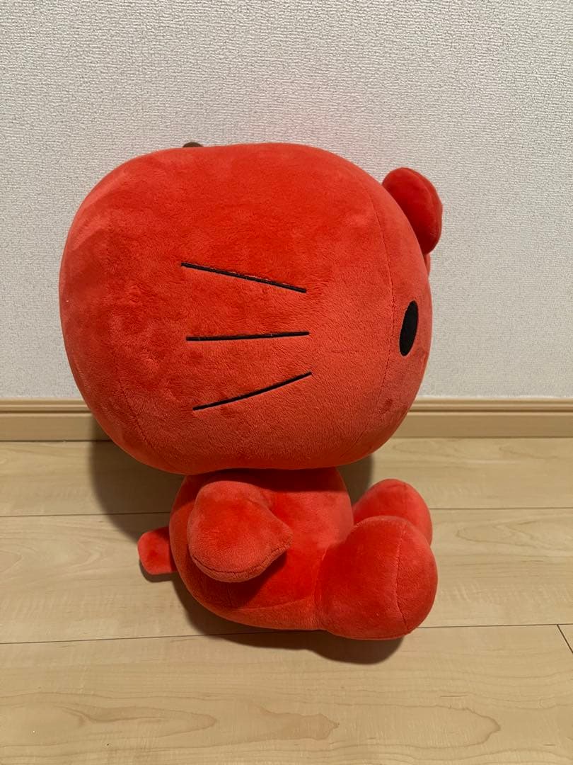 【超希少】30周年 ハローキティ りんごフェイス ぬいぐるみ レア 大型