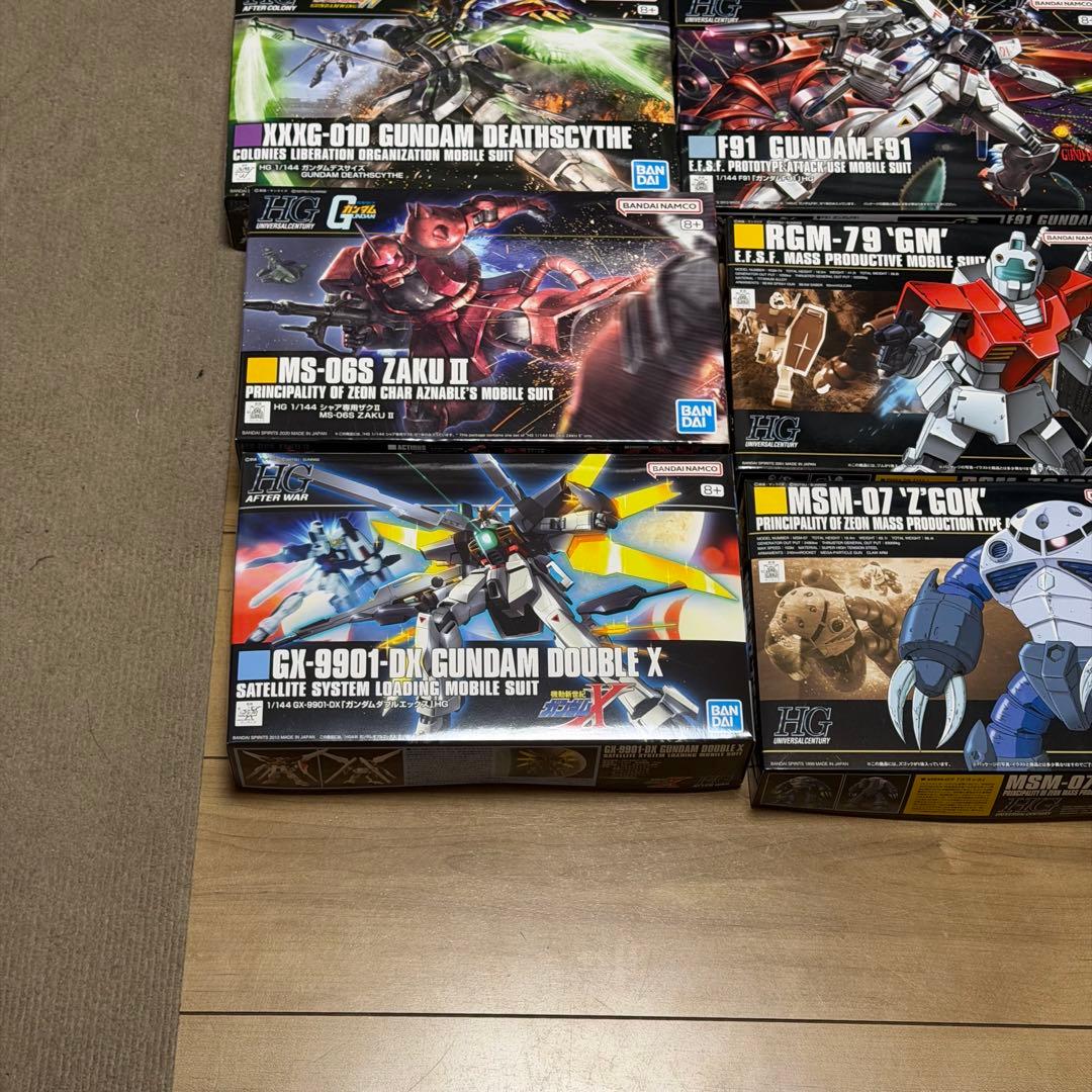 HG ガンプラセット 12種