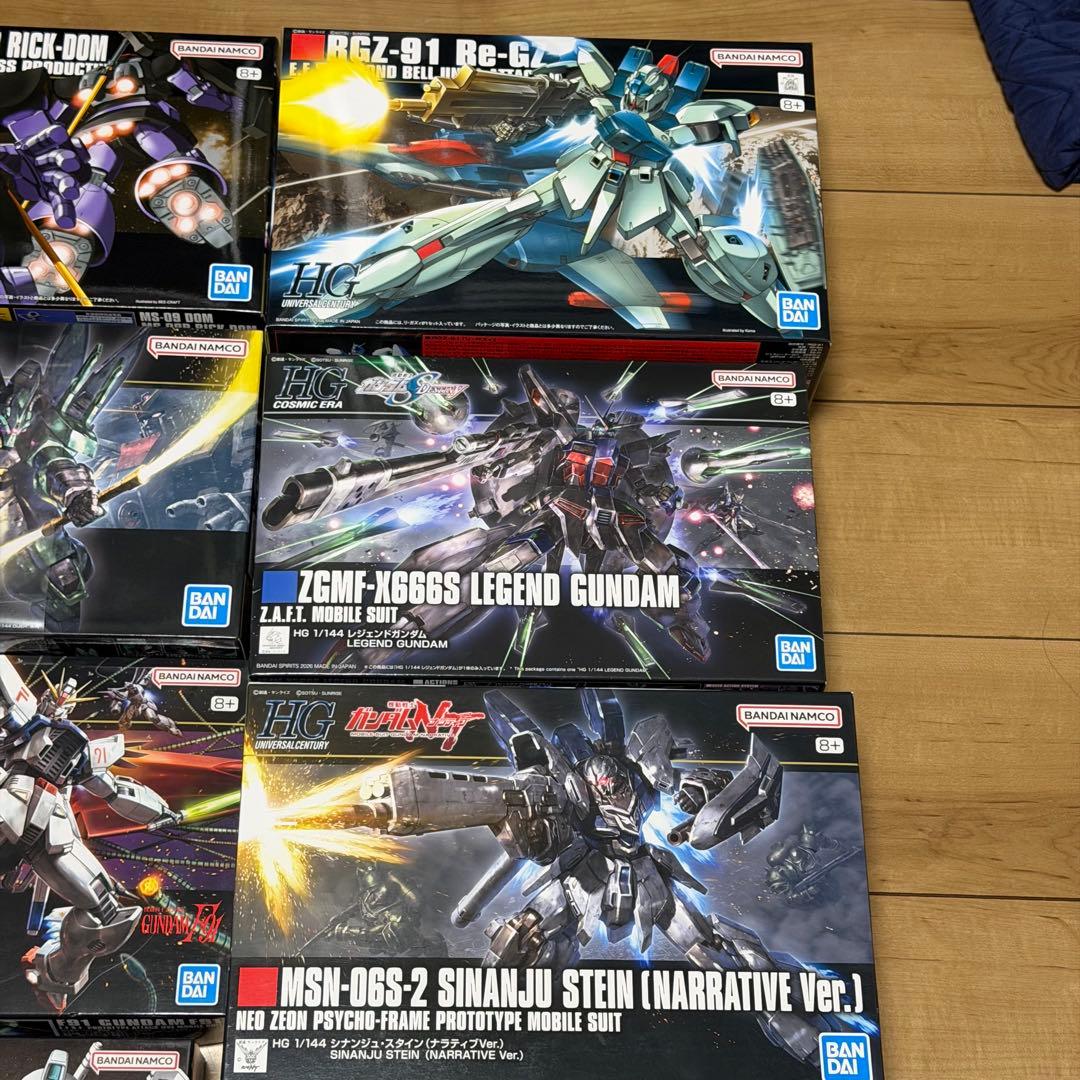HG ガンプラセット 12種