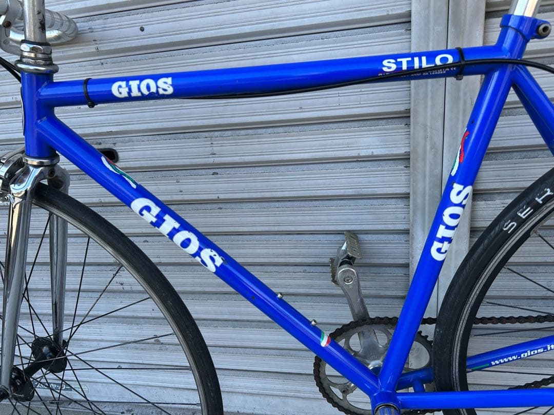 GIOS ピスト 700cc フレームサイズ52cm フレームクロモリ