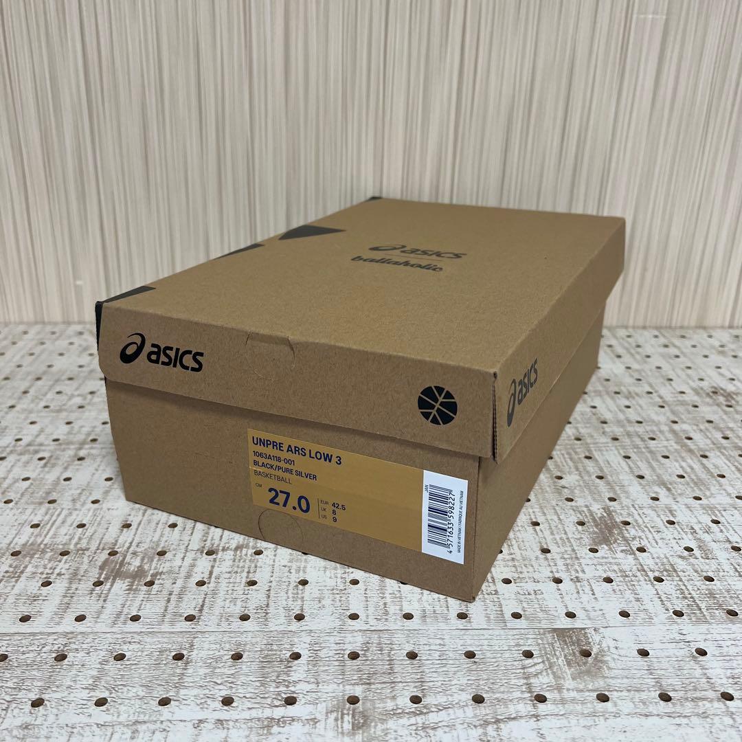 ASICS UNPRE ARS LOW3 × ballaholic 27.0cm
