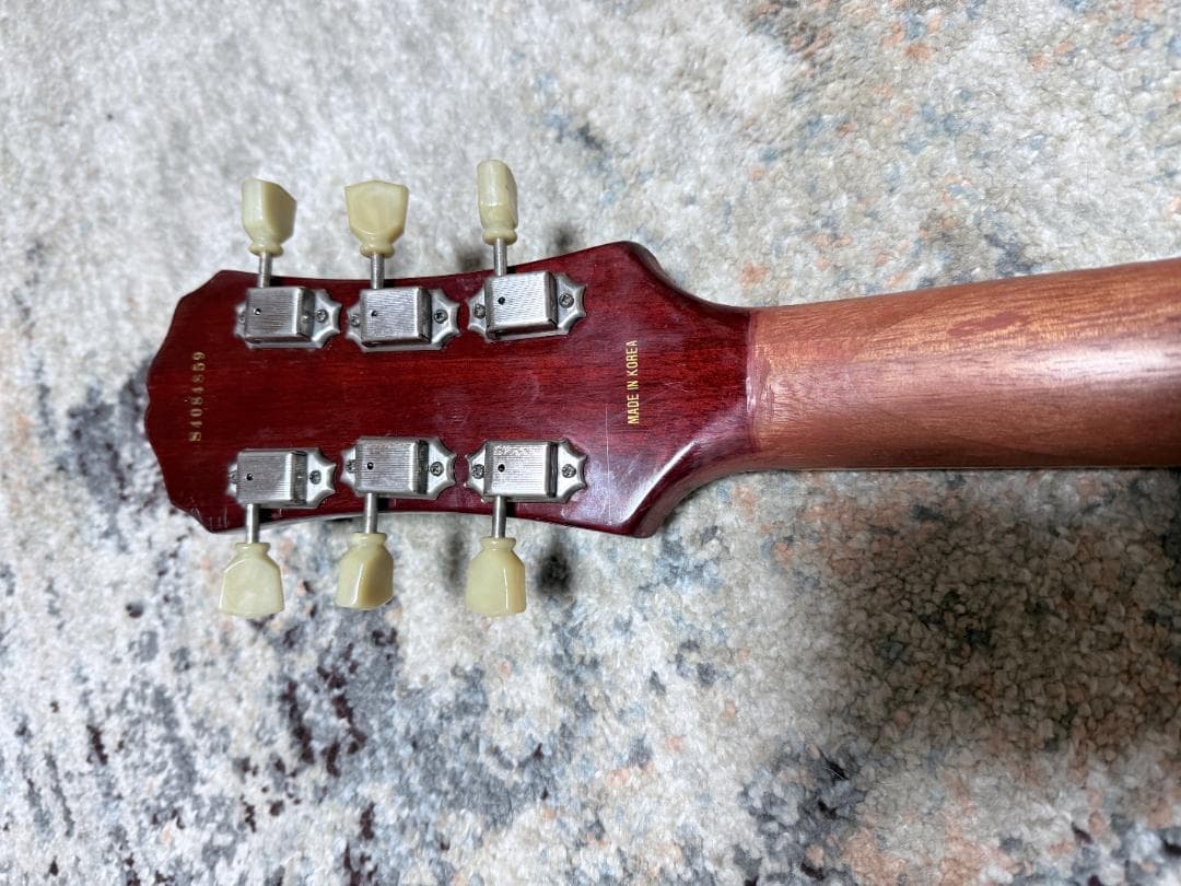 EPIPHONE LES PAUL STD ネック補修 MOD 韓国製
