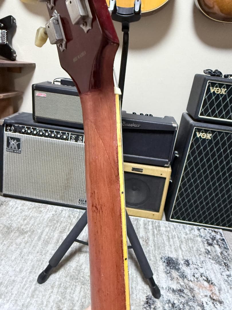 EPIPHONE LES PAUL STD ネック補修 MOD 韓国製