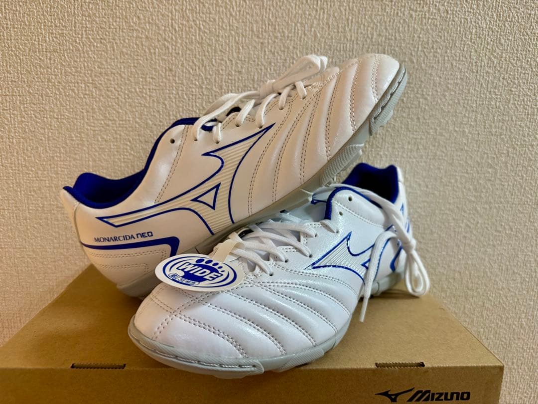 Mizuno モナルシーダ NEO 26.0 ホワイト/ブルー
