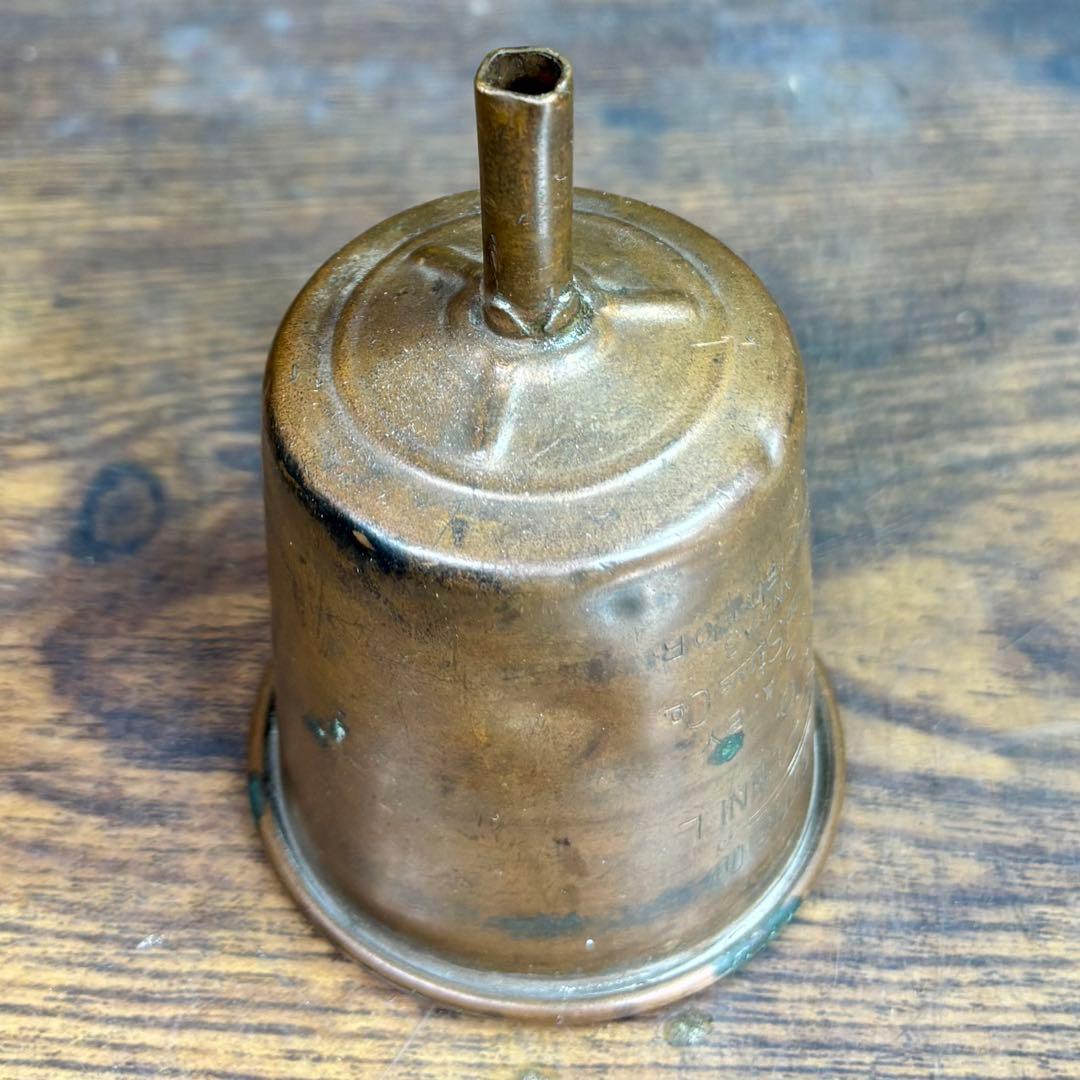 ◼️希少！コールマン Coleman 1930年代 銅製No.0ファンネル①