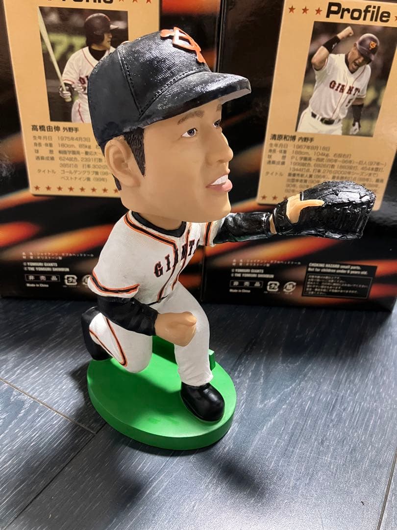 読売ジャイアンツ　清原　高橋　ボブルヘッド