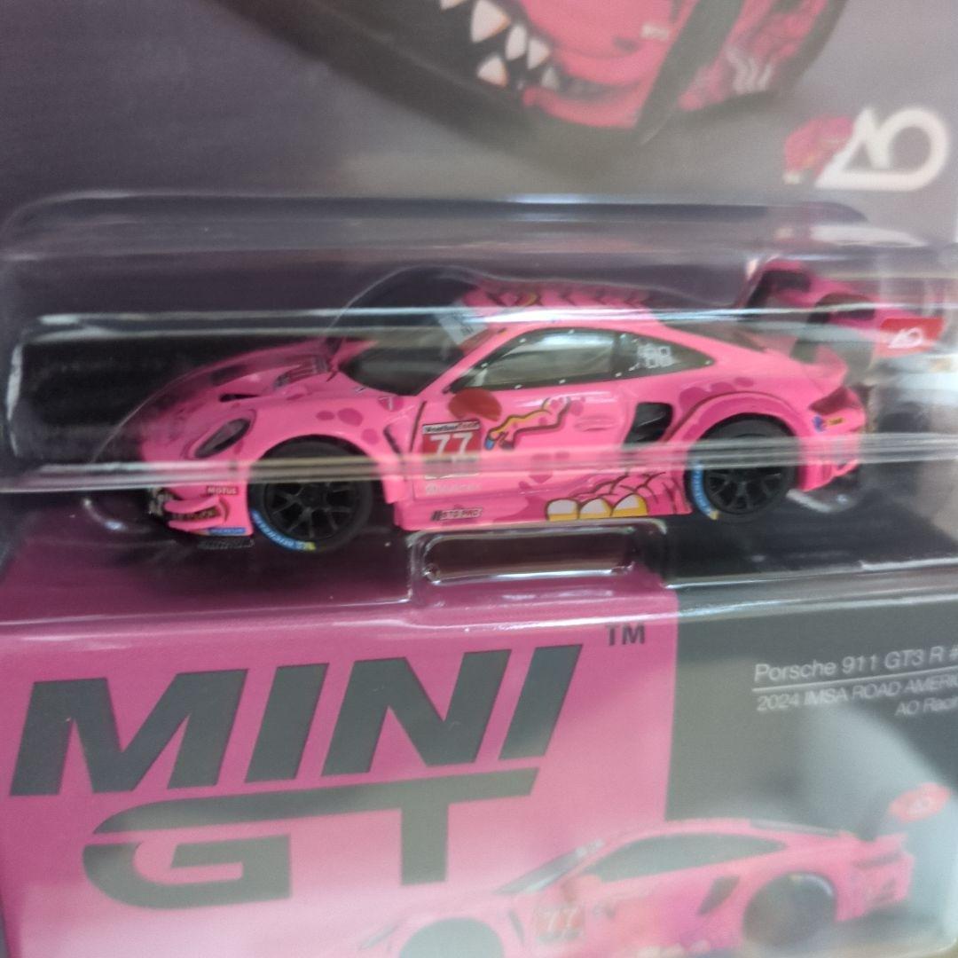 ミニカー MINI GT Porsche 911 GT3 R #77 ROXY