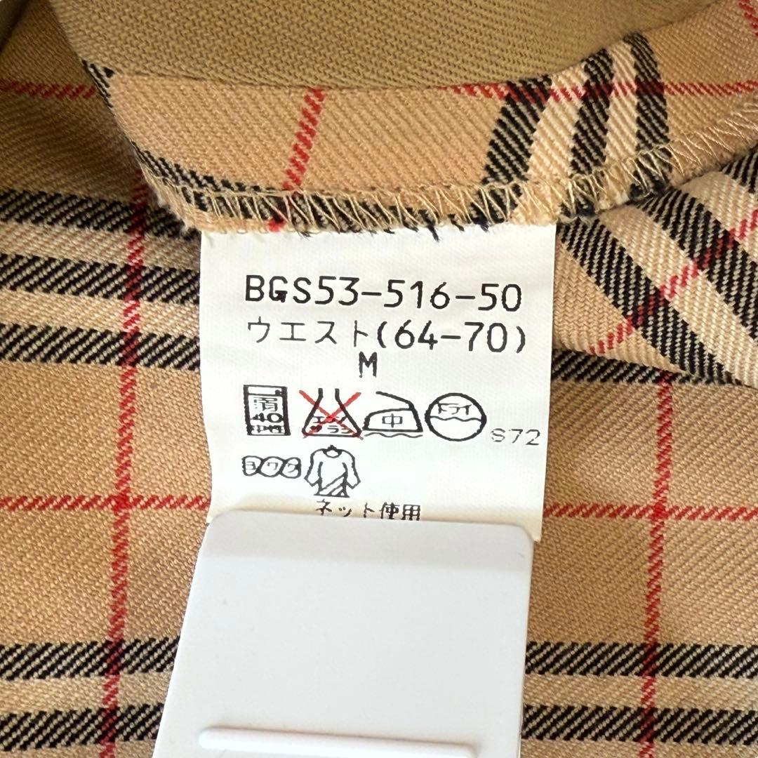 【新品タグ付き】Burberrys GOLF ウール100％ スカート ベージュ
