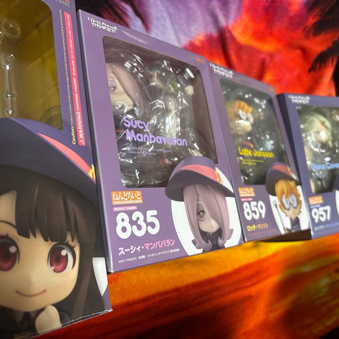 リトルウィッチアカデミア ねんどろいど 4体セット