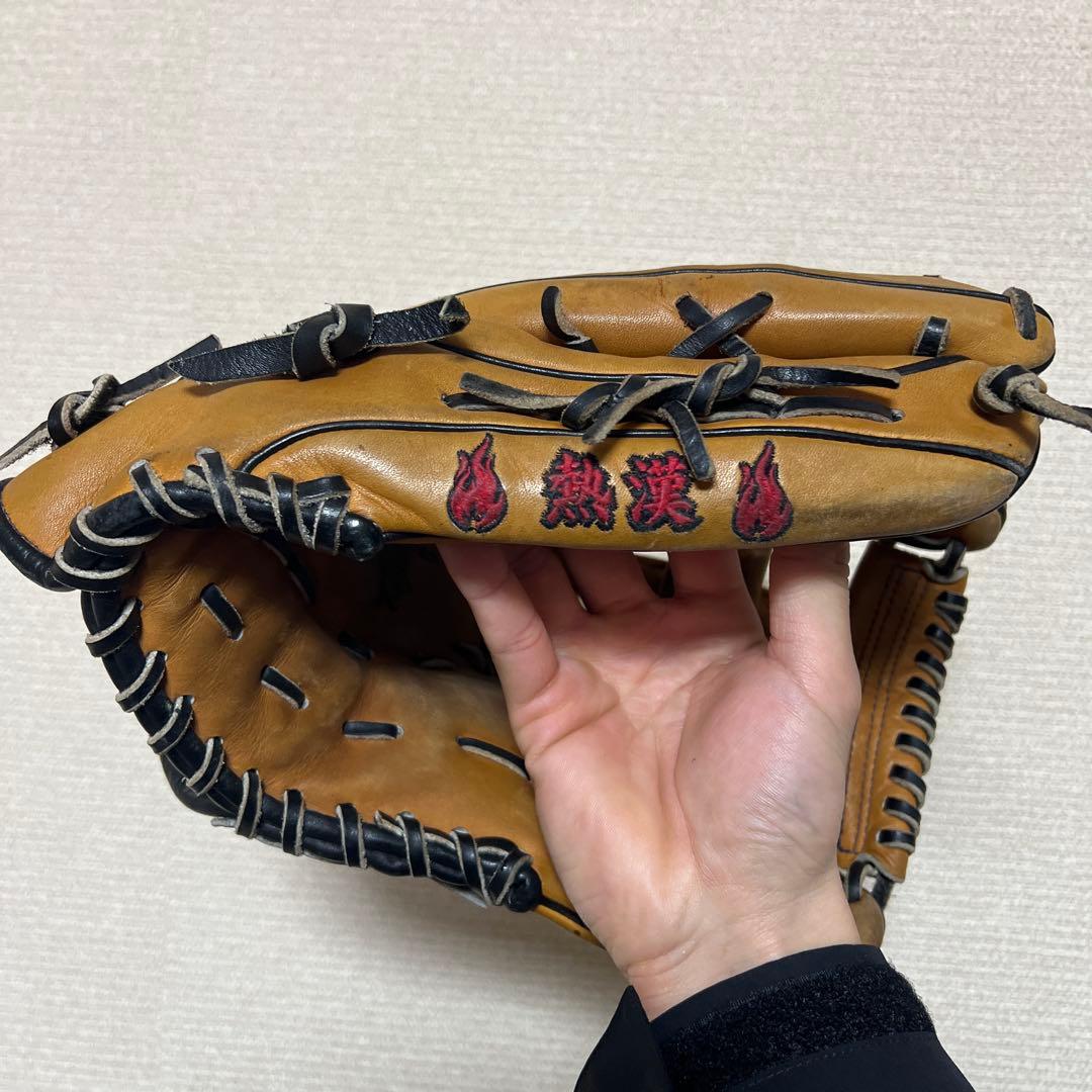 ミズノプロ　軟式オーダー野球グローブ 左投げ　外野手用　USAコルク