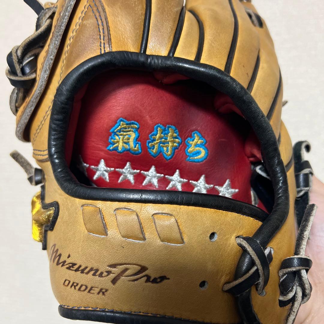 ミズノプロ　軟式オーダー野球グローブ 左投げ　外野手用　USAコルク