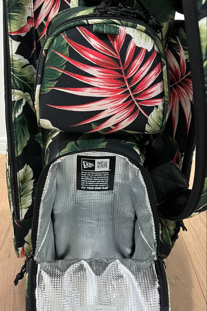 希少レア 美品NEW ERA ボタニカル柄 キャディバッグ 完売品