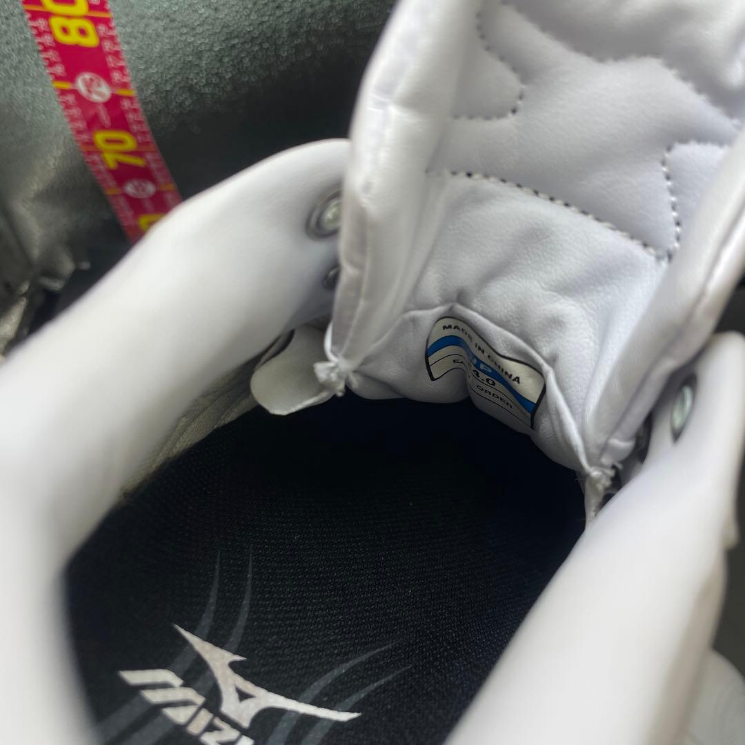 Mizuno ミズノ　スパイクシューズ ホワイト　グリーン 24cm
