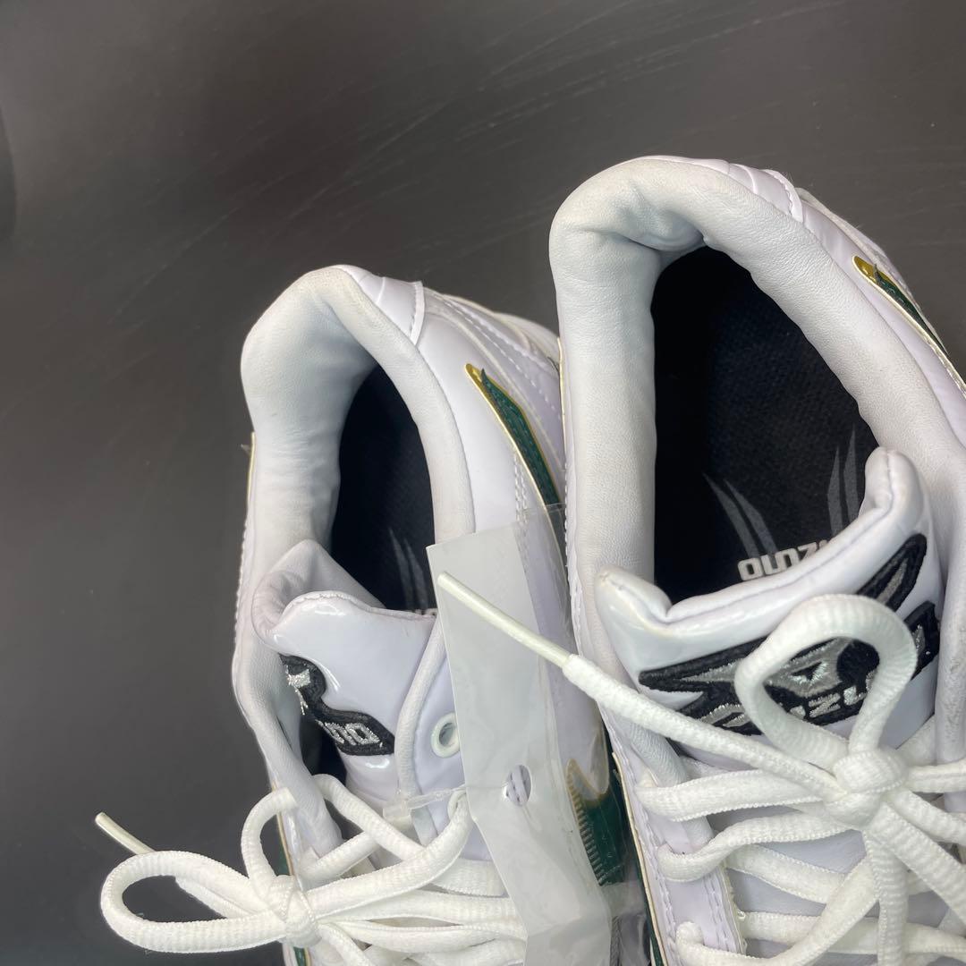 Mizuno ミズノ　スパイクシューズ ホワイト　グリーン 24cm