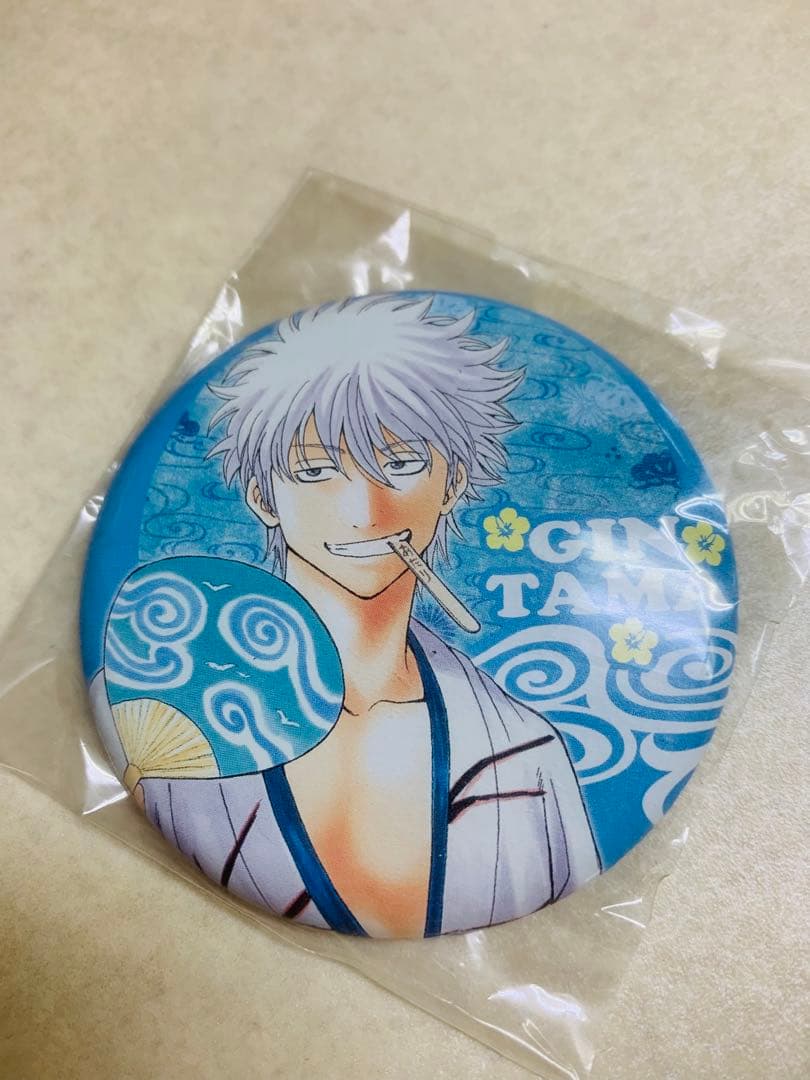 銀魂 坂田銀時 ジャンプステーション沖縄限定 缶バッジ