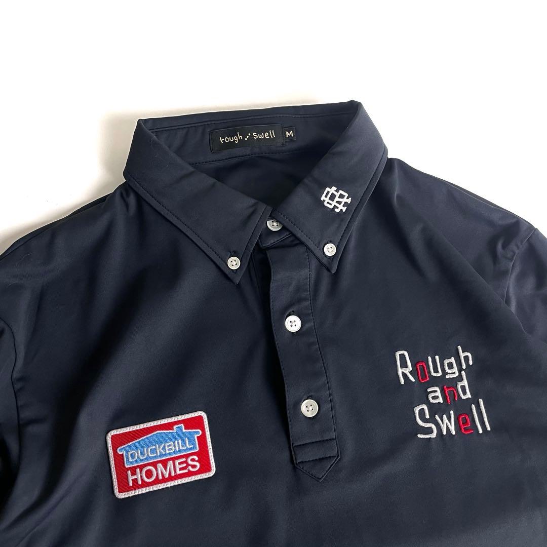 rough&swell POLO ポロシャツ 長袖 ゴルフウェア 割引不可
