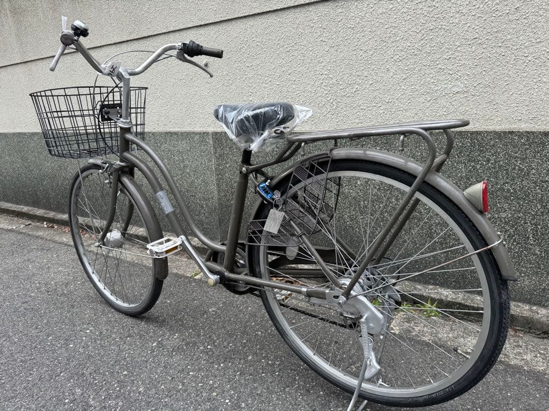 296番　全車両格安販売‼️ 26インチ 変速付き　オートライト　シティサイクル