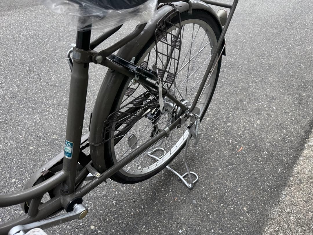 296番　全車両格安販売‼️ 26インチ 変速付き　オートライト　シティサイクル