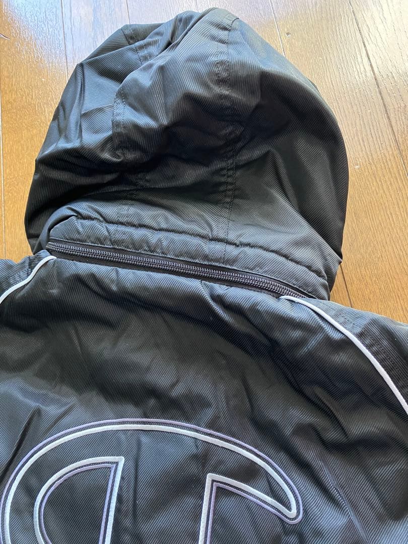 champion ハーフベンチコート　未使用　黒　メンズM