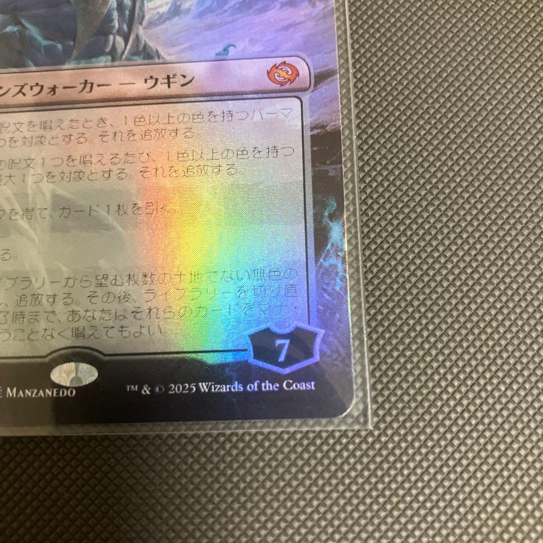 嵐の目、ウギン　ボーダーレス　日本語　foil