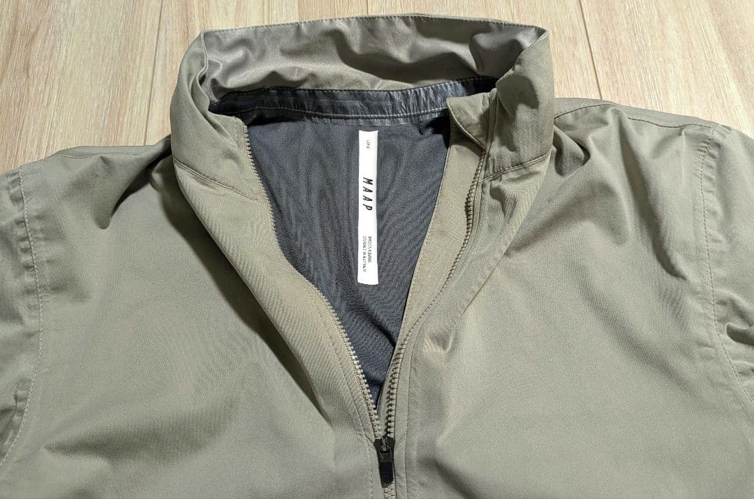  Men's Unite Team Rain Jacket L　ベージュ