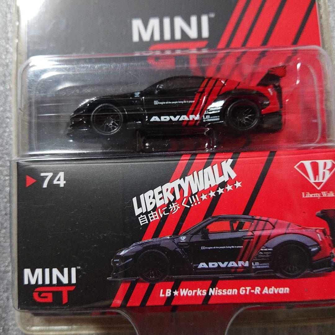 MINI GT ミニGT　LBWK　NISSAN GT-R R35 Advan
