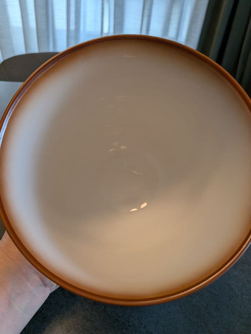Richard Ginori 花器 ホワイト オレンジ