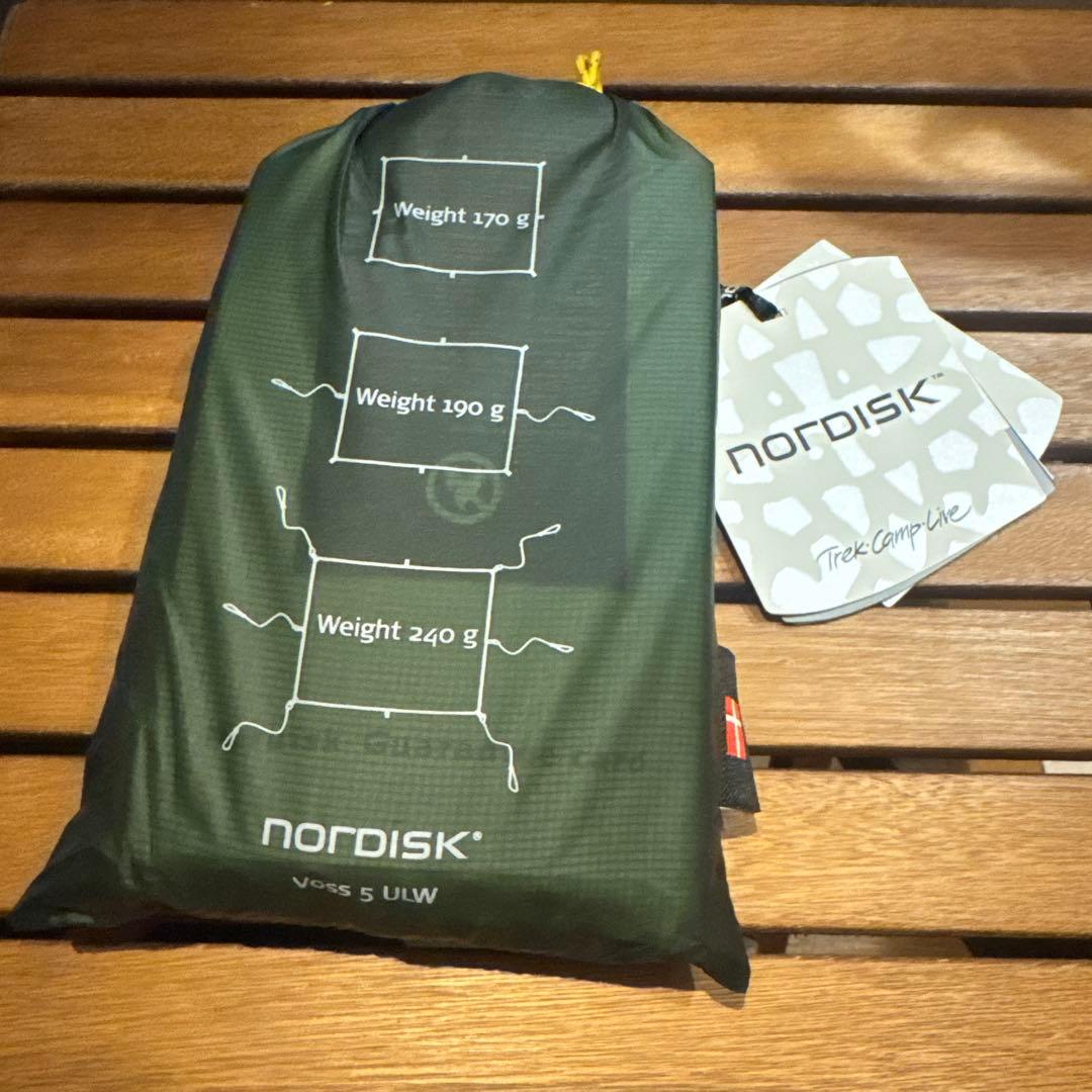 【新品未開封】Voss 5 ULWタープ ノルディスク NORDISK