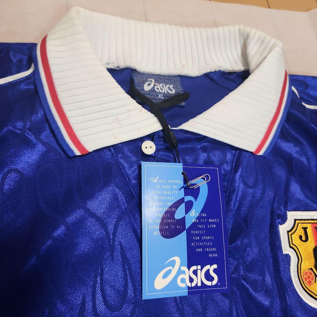 n*8様 98W杯 日本代表 炎 長袖ユニフォーム 中田英寿 #8 新品未使用タ
