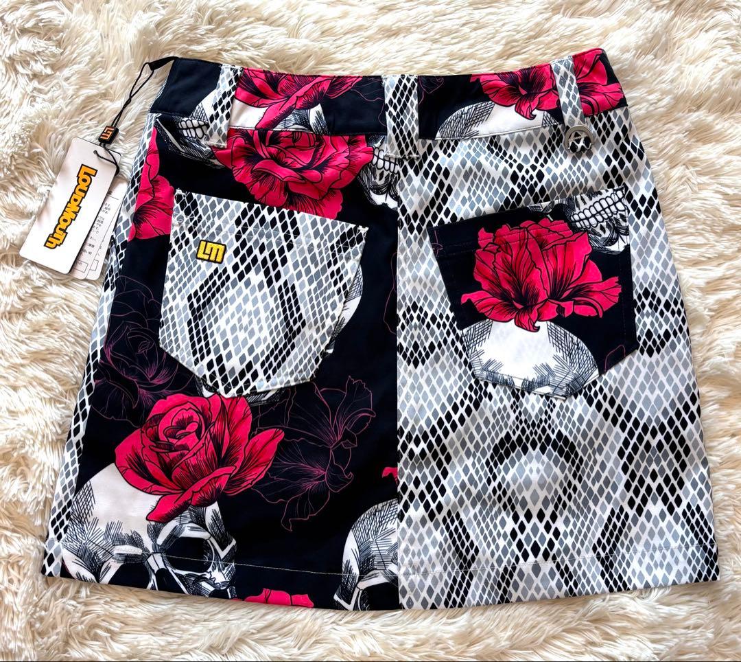 【新品タグ付】ラウドマウス Loudmouth スカル 薔薇 ゴルフウェアセット