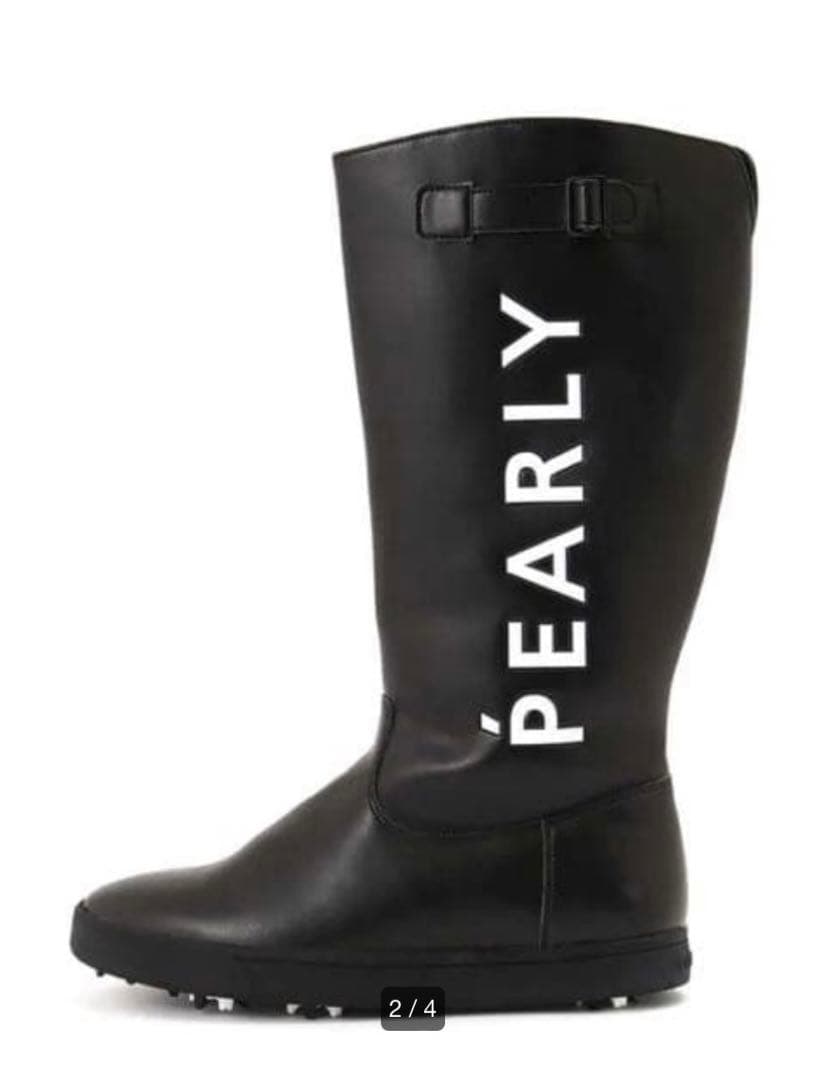 新品未使用　希少　PEARLY GATES ロングブーツ