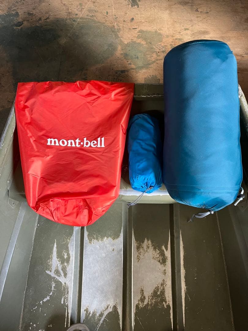 mont-bell 寝袋・エアパッドセット