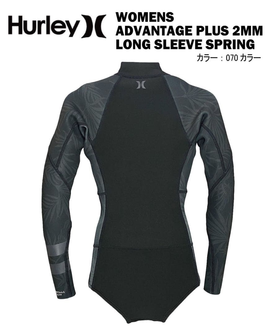 ハーレー　HURLEY ロングスリーブ ロンスプ　ウェットスーツレディース MS