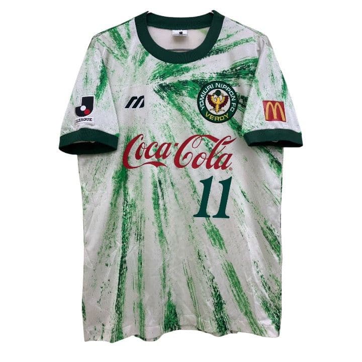 1993 ヴェルディ川崎　三浦知良　ミズノオフィシャル　当時物ユニフォーム