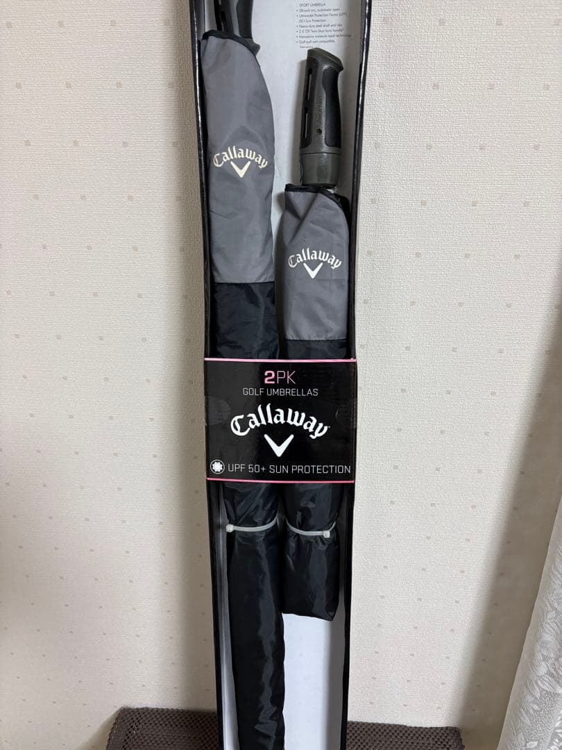 Callaway ゴルフ傘 2本セット UPF 50+ ✴︎未使用