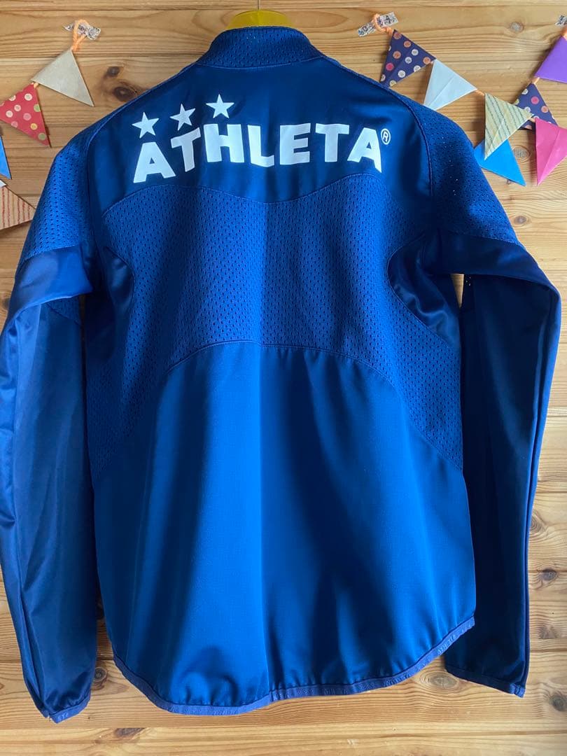 【美品】アスレタ ATHLETA トレーニング　ウォームアップ　ジャージ　Ｓ