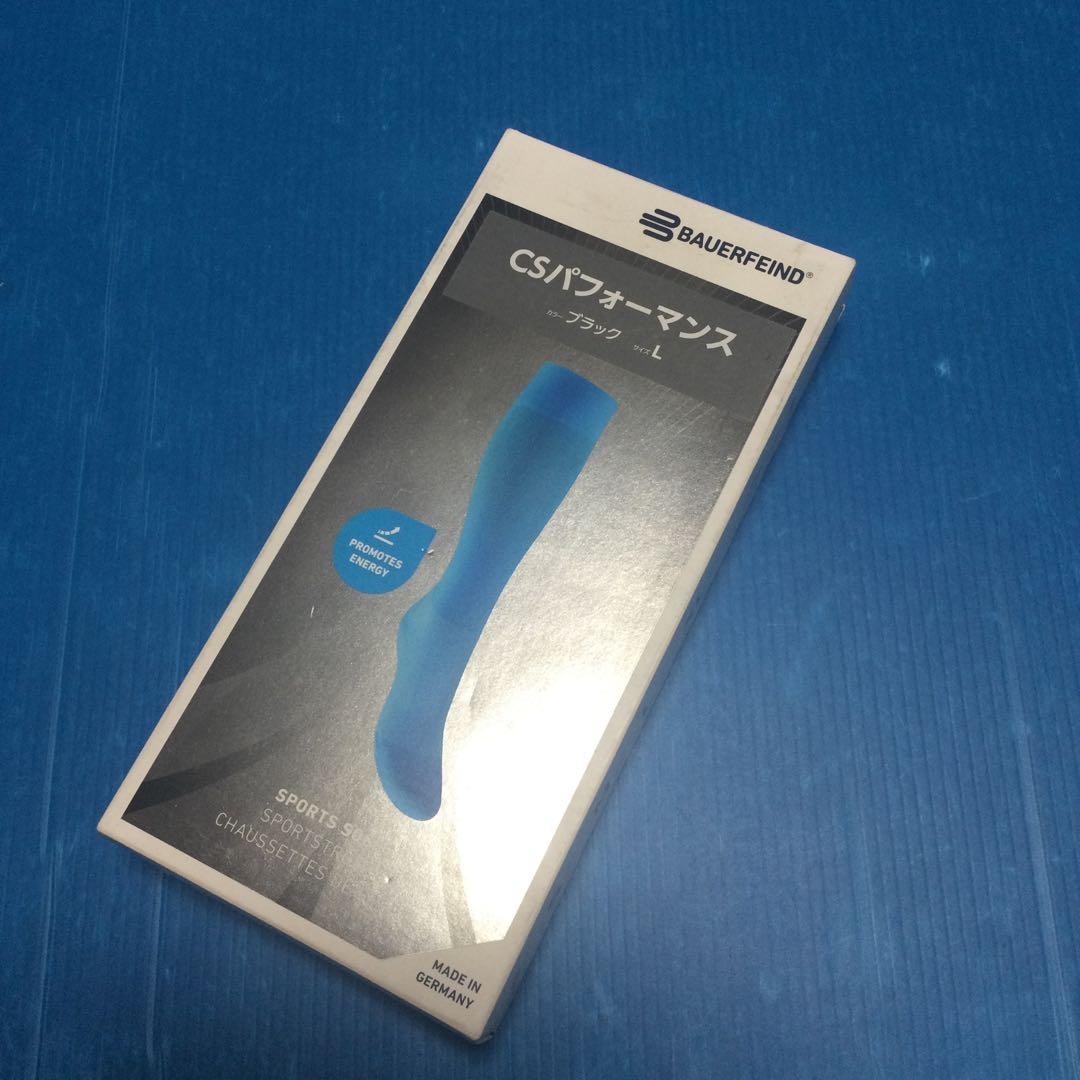 バウワーファインド CSパフォーマンスソックス 黒L/新品未使用