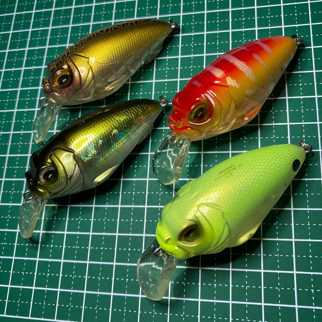 【SALE】メガバス　サイクロン　SR−X　4個セット