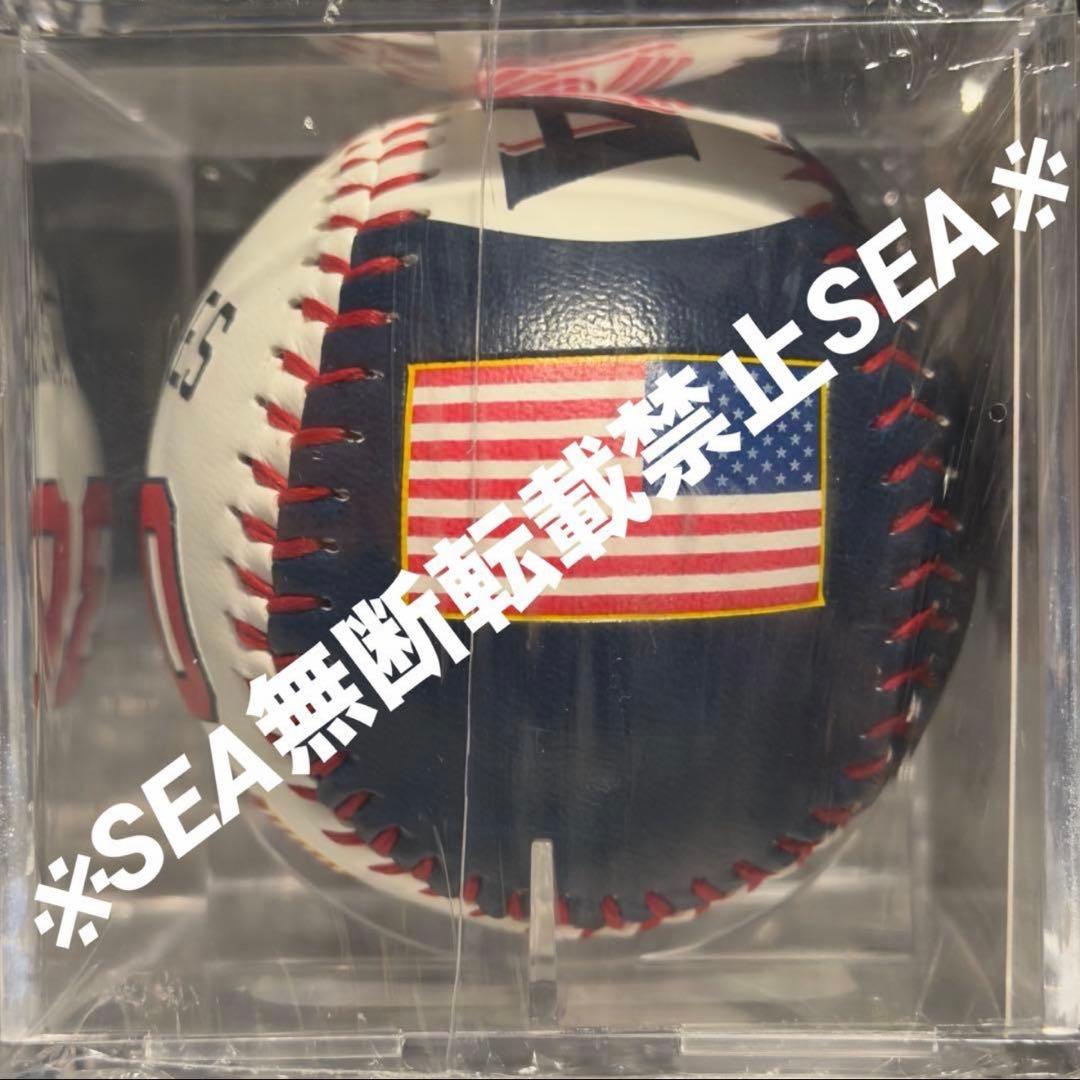 超激レア　WBC アメリカ代表 ピートクロウアームストロング　記念ボール　即完売