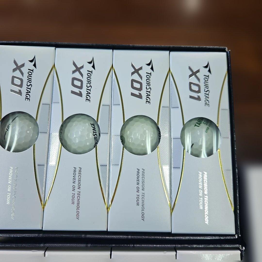 BRIDGESTONE TourStage X01 ゴルフボール 4個入り×3