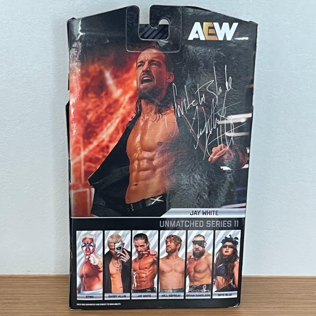 5000個限定モデル　ジェイホワイト AEW フィギュア　プロレスフィギュア