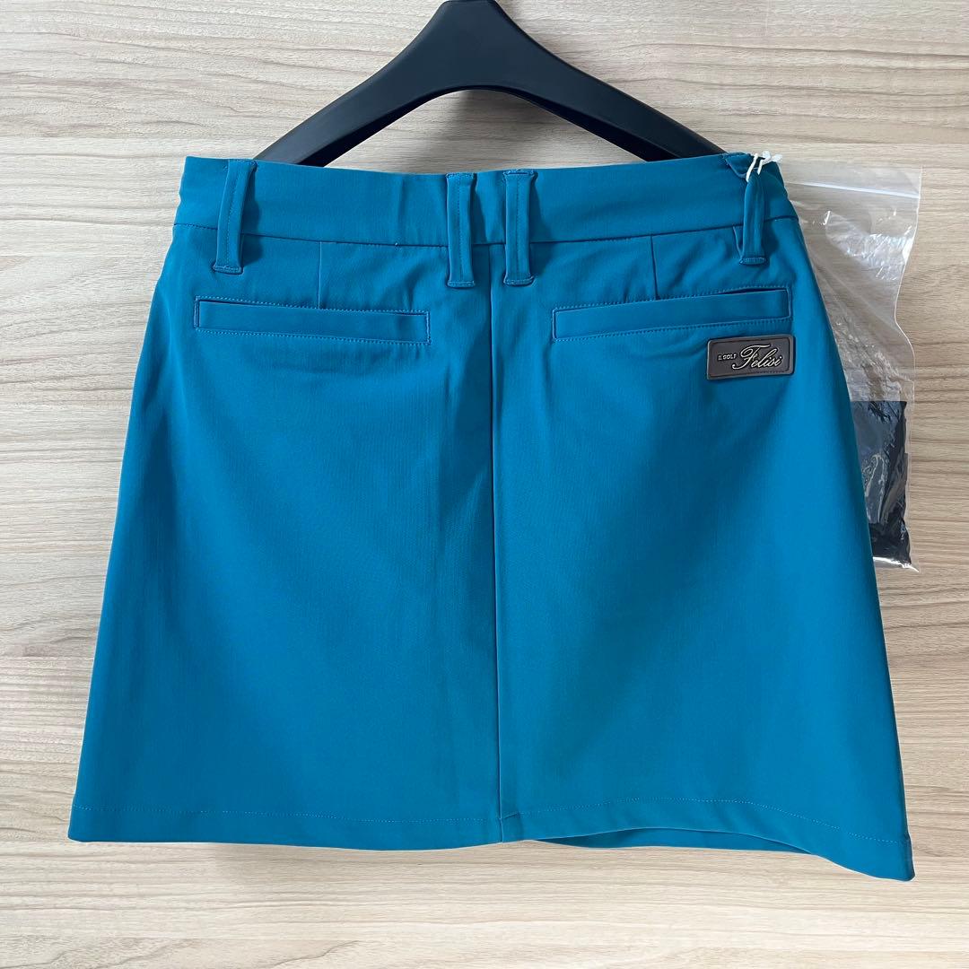 新品★55,000円 BRIEFING&Felisi ゴルフセットアップ 青緑S