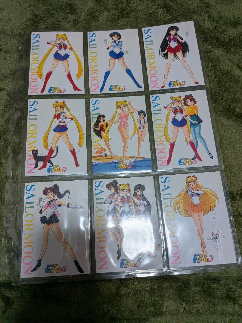美少女戦士セーラームーン メモリアル封入特典 トレカ　カード　全45枚セット