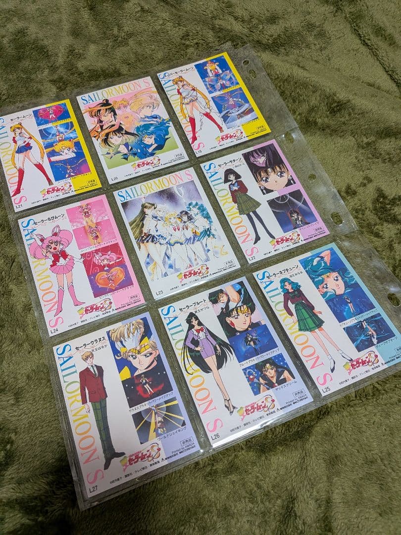 美少女戦士セーラームーン メモリアル封入特典 トレカ　カード　全45枚セット