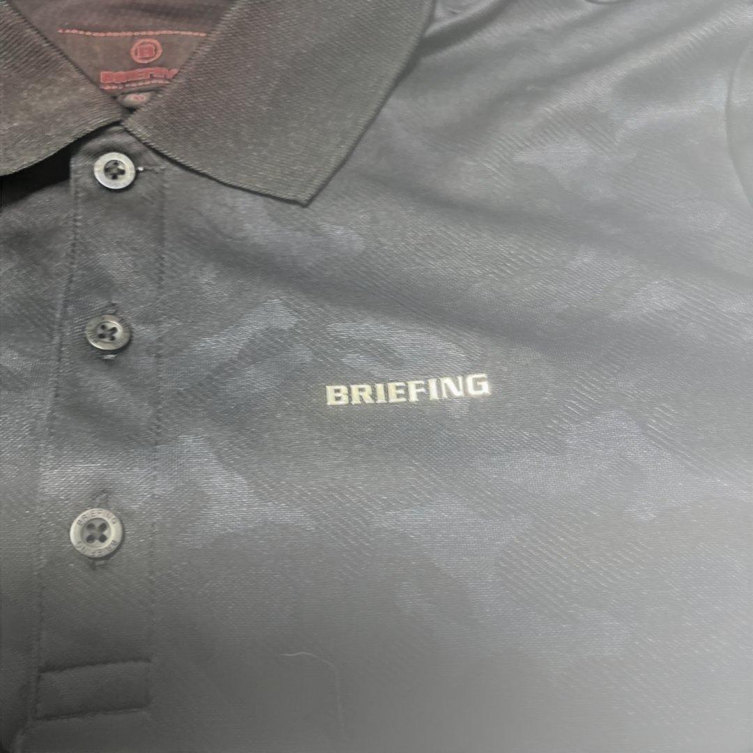 BRIEFING GOLFメンズポロシャツ　迷彩