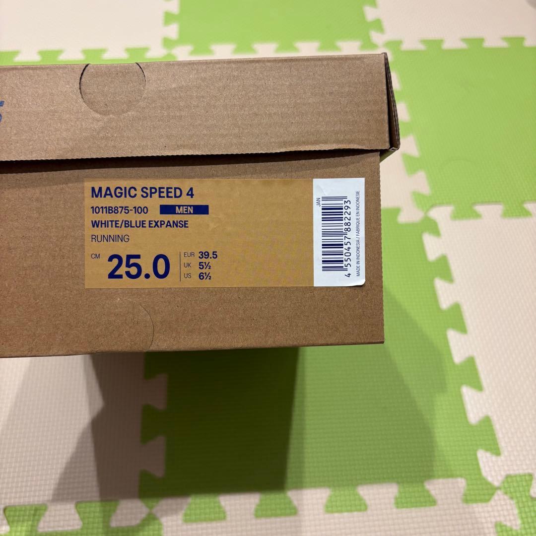asics アシックス マジックスピード4 マラソンシューズ25.0cm