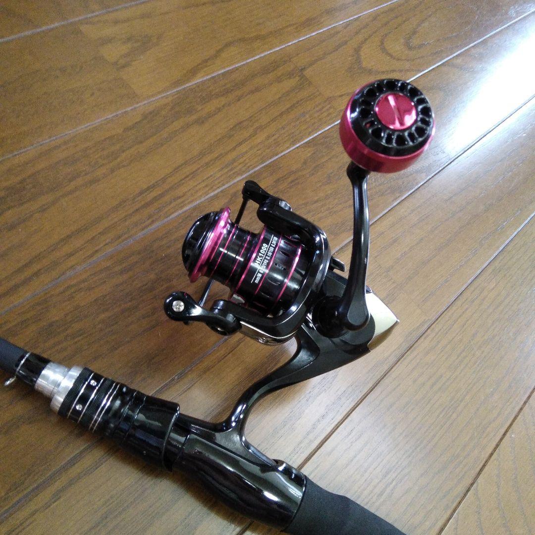 ♥️2ピース.スピニングロッド（180cm)&1000番スピニングリール新品♥️
